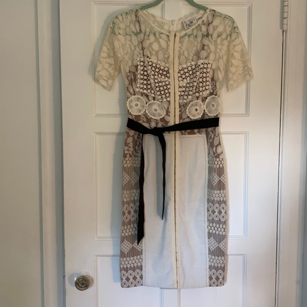 Anthropologie. beguile by Byron Lars. 2 petite. Impeccable detail. Worn once.